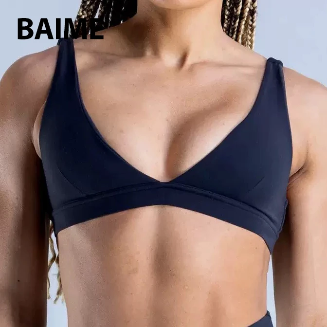 New Trend Product Sexy Open Back Sports Bra Quick Dry Adjustable Sports Bra for Gym