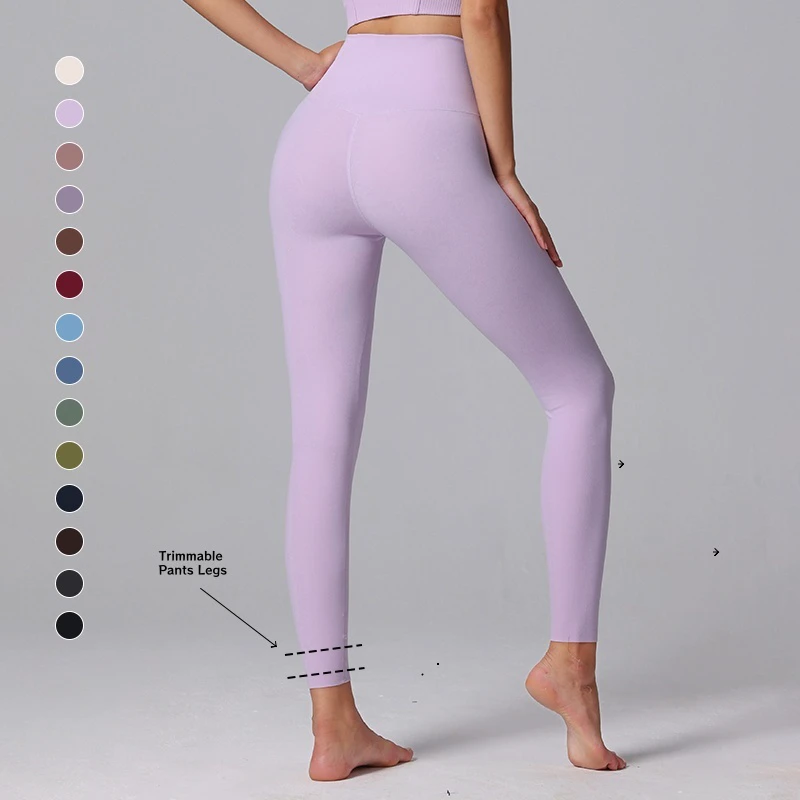 Latest Stylish Legging Design High Waist Yoga Pants Leggings Women High Elasticity Breathable Gym Sports Tummy Control Leggings