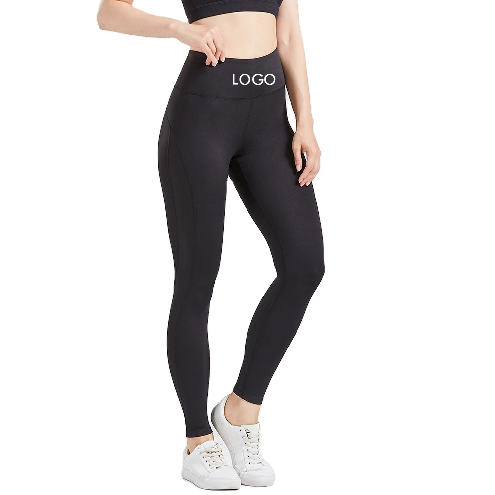 Wholesale Sexy High Waist Hip Lifting Women's Cropped Pants Rear Side Pocket Sports Yoga Pants