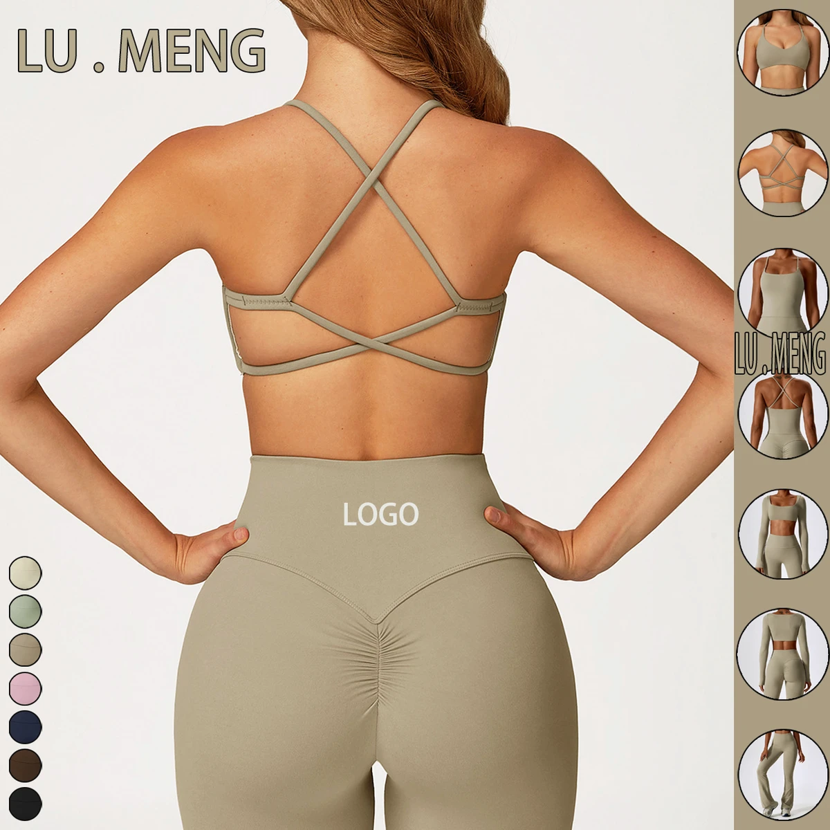 Women's Clothes Fitness Wear Sportswear For Woman Gym Bra Activewear Athleisure Outfit Running Slim Fit Yoga Bra For Women