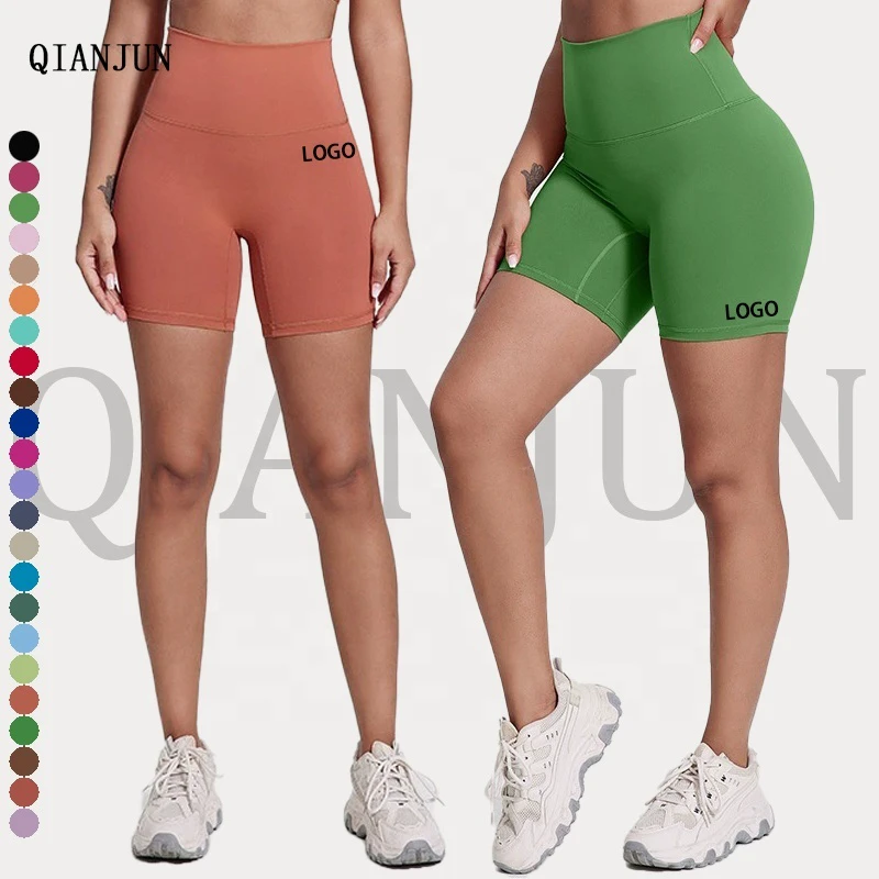 Woman Seamless Gym Fitness Yoga Sports Biker Shorts Booty Shorts Womens Running Shorts Woman Short Pants