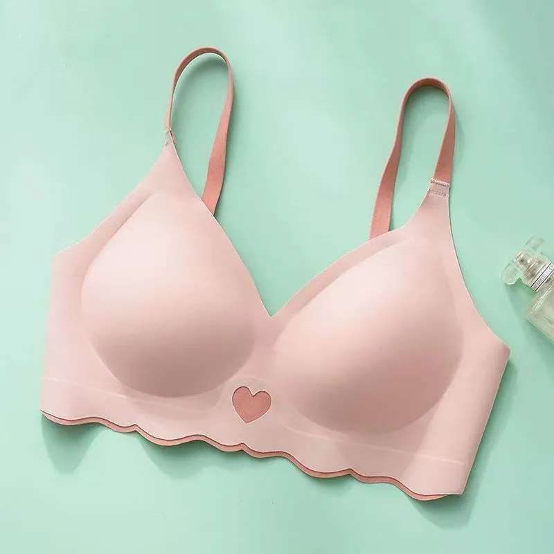 OEM Custom Wholesale Women's Bralettes Skin-Friendly Soft Comfortable Breathable Wireless Seamless Bra for Teenagers Girls
