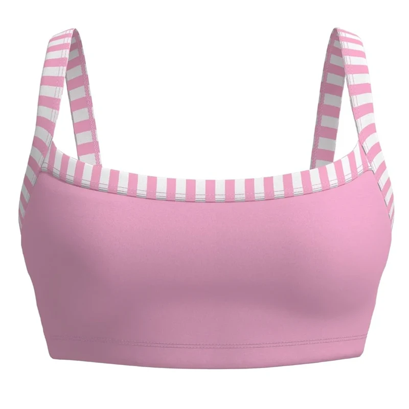 Low MOQ Training Yoga Bra New Arrival Design Contrast Color Sports Bras Women's Crop Top for Racerback Gym Fitness