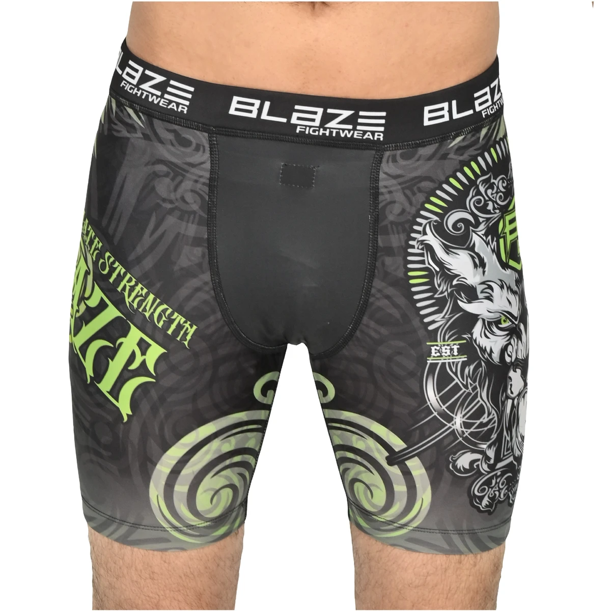 Men's Custom High Waist Summer Sports Compression Shorts Elastic Knee Length Stretchy Yoga Leggings for Cycling and Running
