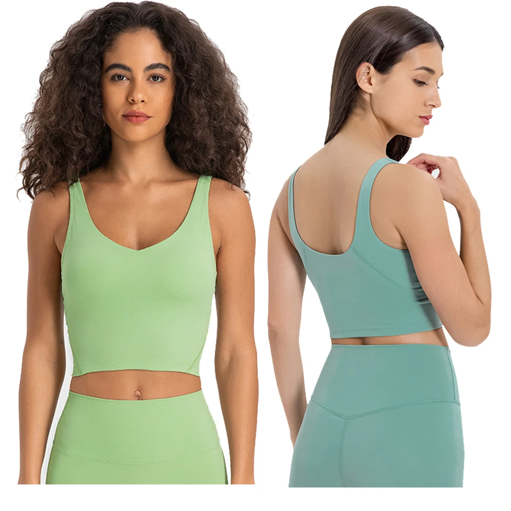 Women's Seamless Yoga Suit Quick-Drying Breathable Stretch Soft Sportwear Bras Tops Vest Running Gym Fitness Trousers