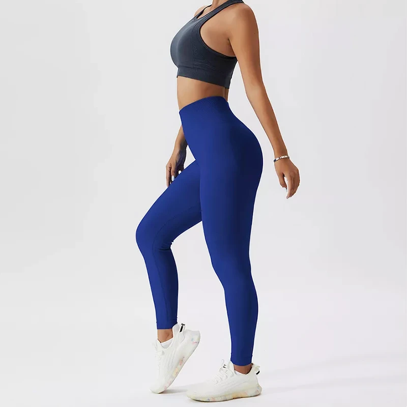 OEM Custom Sports Tights High Waist Leggings Gym Pants Athletics Bottom Sets Fitness Clothing Women Activewear Manufacturer