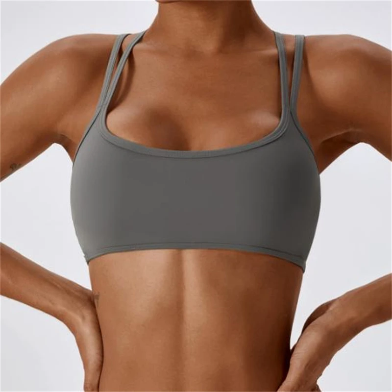 Women's Breathable Quick-Dry Yoga Sports Bra Longline Padded Crop for Training Exercise Lifting Cycling women's sports bra