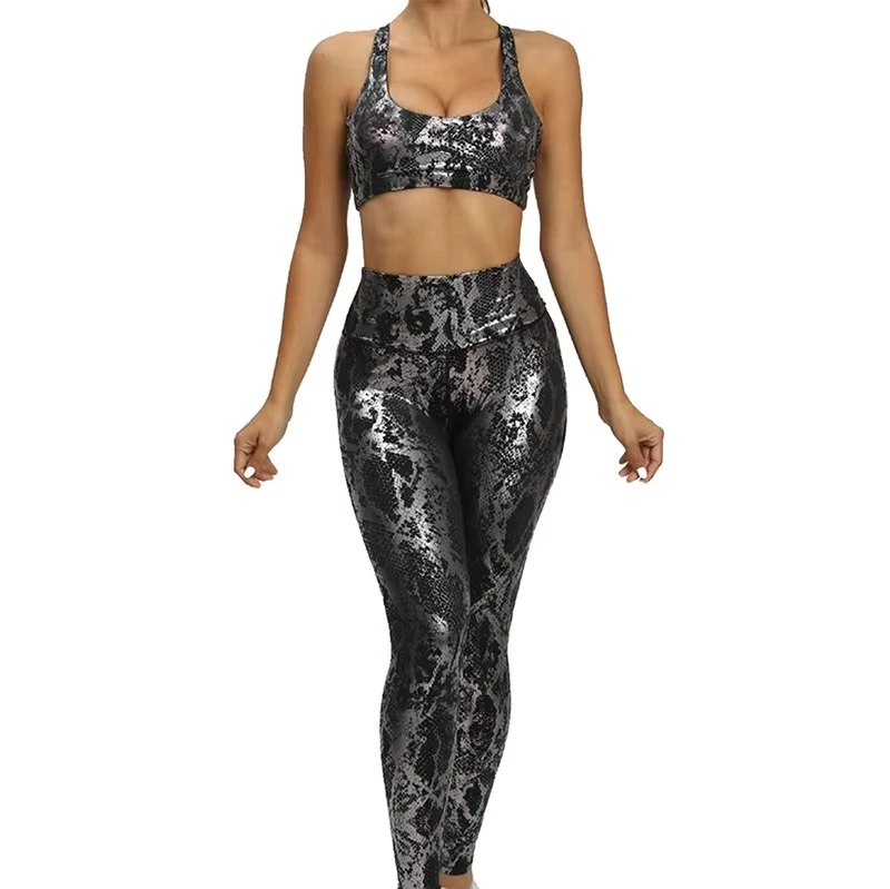 Women's Yoga Set 10-Piece Reversible Seamless Breathable Elastic Waist Solid Spandex/Nylon Anti-Bacterial Quick Dry Gym Wear