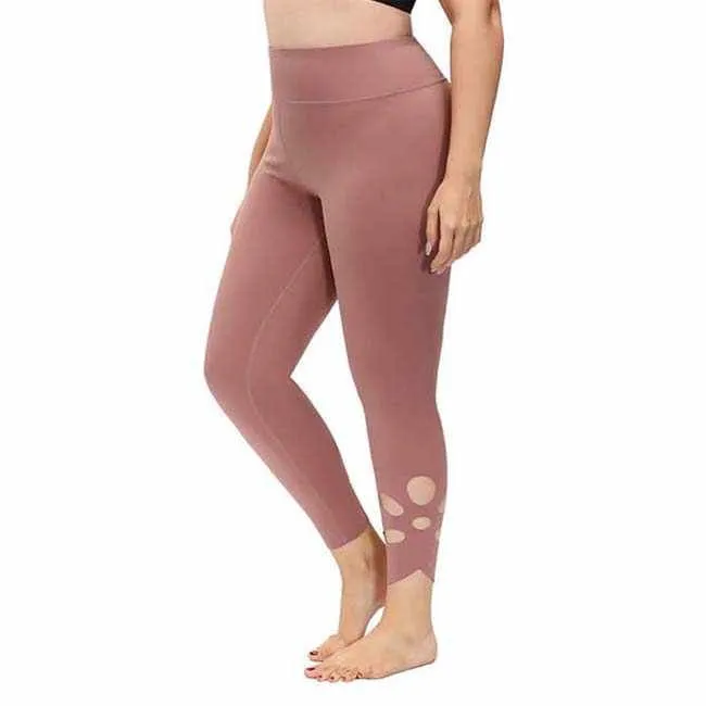 Breathable Solid Simple High Waist Four-Way Stretch Quick Dry Sports Yoga Pants Women Leggings