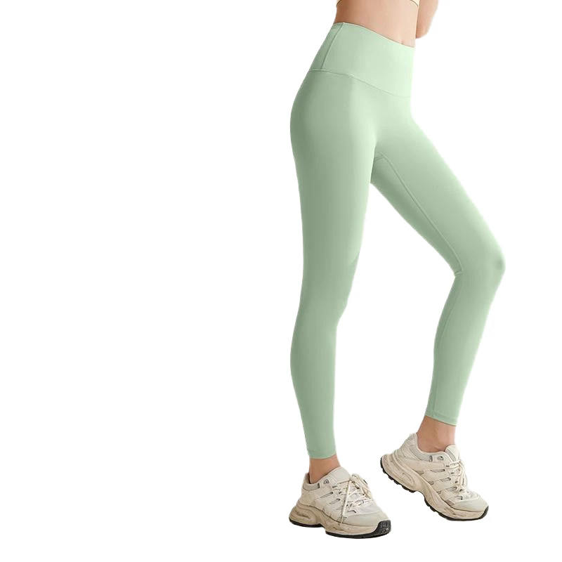 High-waisted Elastic Waist Plus Size Hip-lifting Yoga Leggings Set for Women Fitness Clothing High Quality Sporty