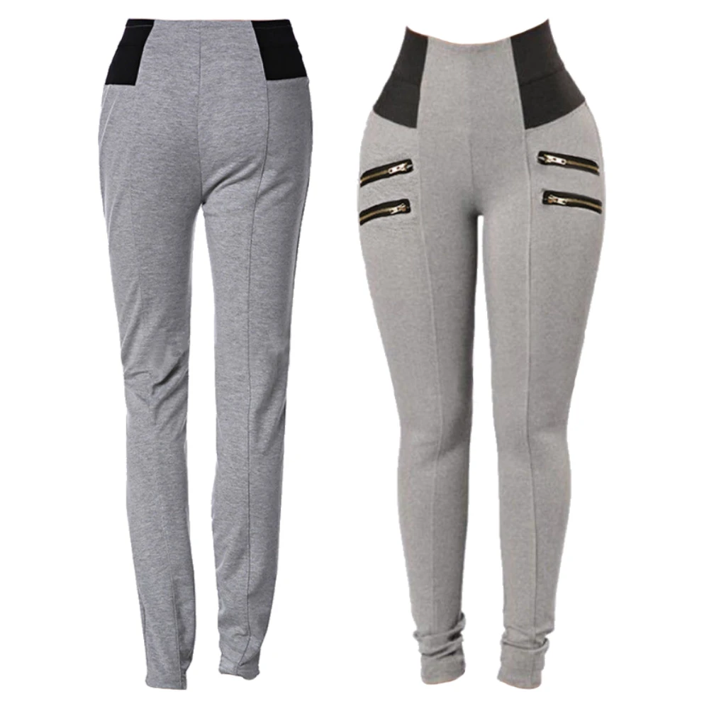Wholesale Women Yoga Leggings High Waist Tummy Control Simple Solid Eco-Friendly Seamless Ankle-Length Workout Fitness Running