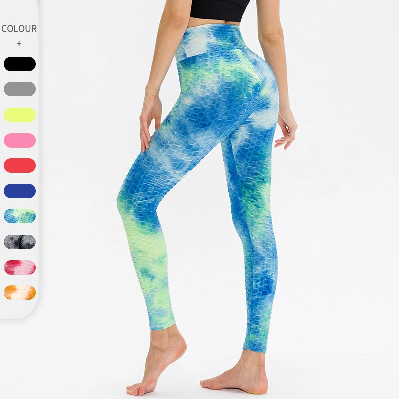 Factory High Elastic Quick Dry Camouflage One Piece Custom Sports Yoga Fitness High Quality Gym Workout Plus Size Leggings Women