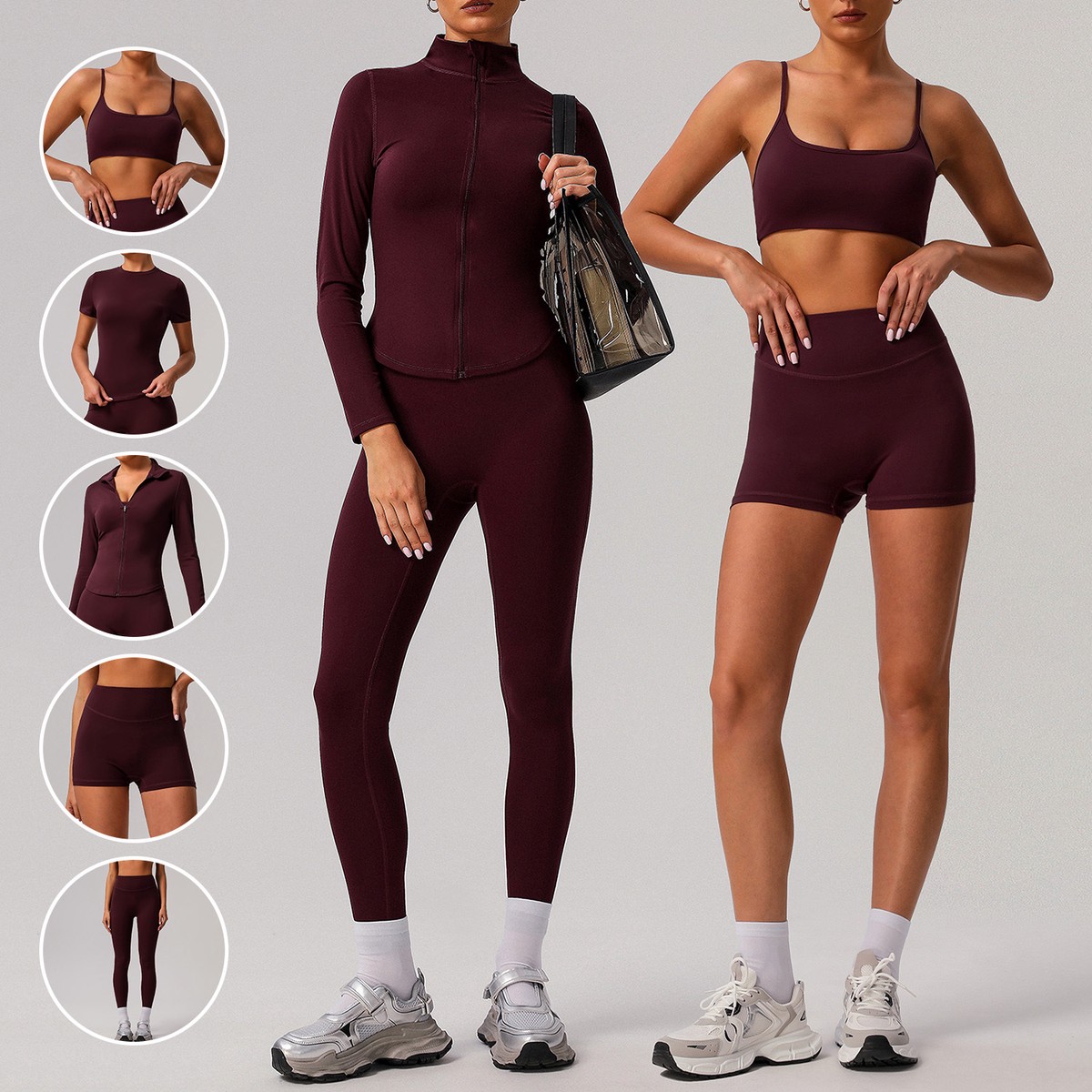 Wholesale High Quality Womens Gym Yoga Jacket Custom logo Long Sleeve Fitness Yoga Jacket With Zipper Yoga Wear Sportswear