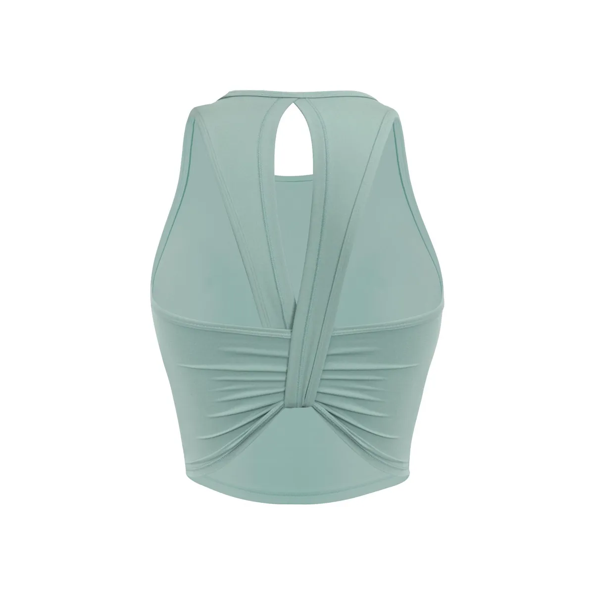 Custom Front Women's Breathable Light Support Quick Dry Sports Bra Removable Pads for Fitness Workout-Spandex/Nylon Material