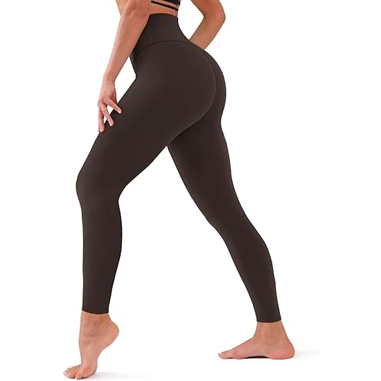 High-Waist Tummy Control Seamless Leggings-Sculpting Yoga Pants for Running & Gym Thick High Waist Yoga Pants with Pockets