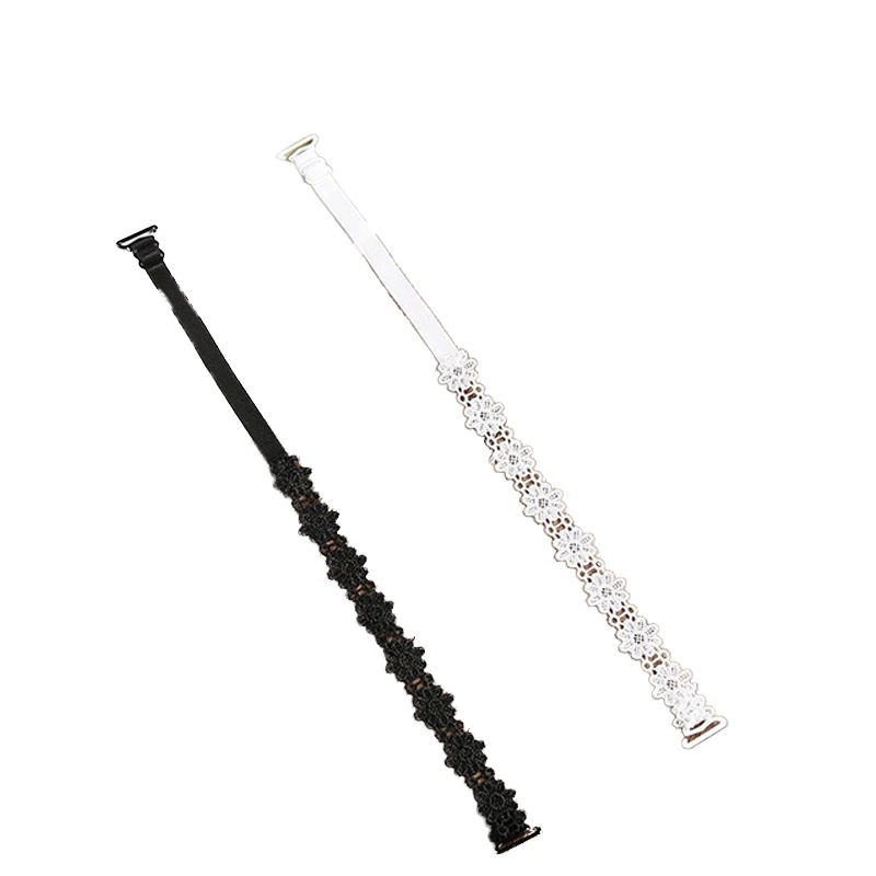 Women's Fashion Bra Strap 100% Polyester Elastic Shoulder Adjusted Straps with Followers Young Girl Underwear Accessory