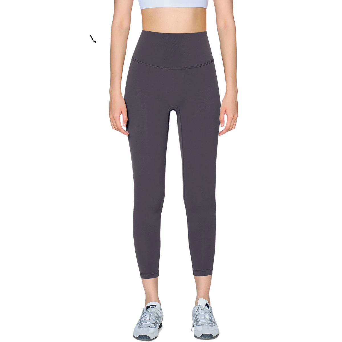 High-waist Tummy Control Peach Hip Leggings Sports Yoga Pilates Fitness Pants Quick-dry Cropped Leggings Base Pants