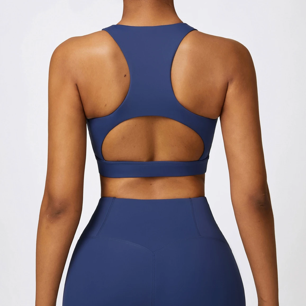 Hot Sexy Recycled Quick Dry Fitness Top Hollow Sports Bra for Women Low MOQ