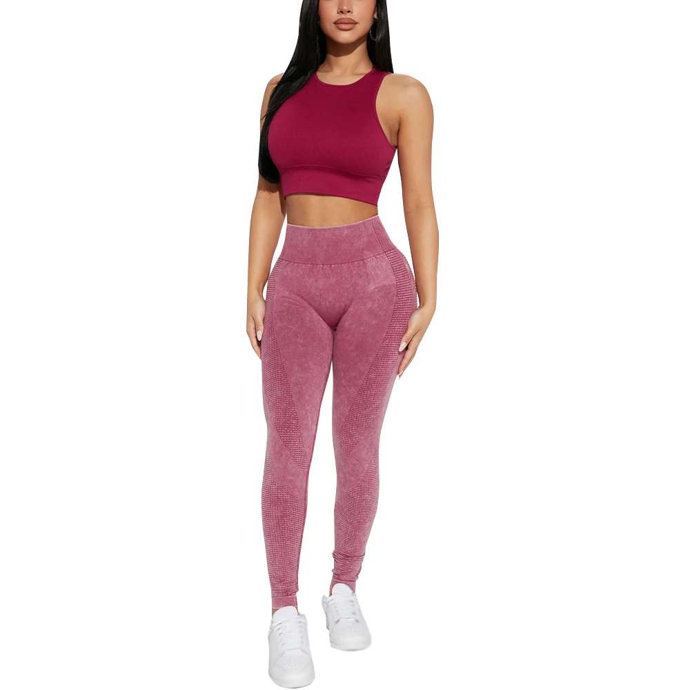 Seamless Gradient Mesh Yoga Leggings, High Waisted Tummy Control, Butt Lifting, Breathable, 4 Way Stretch, Pants For Women