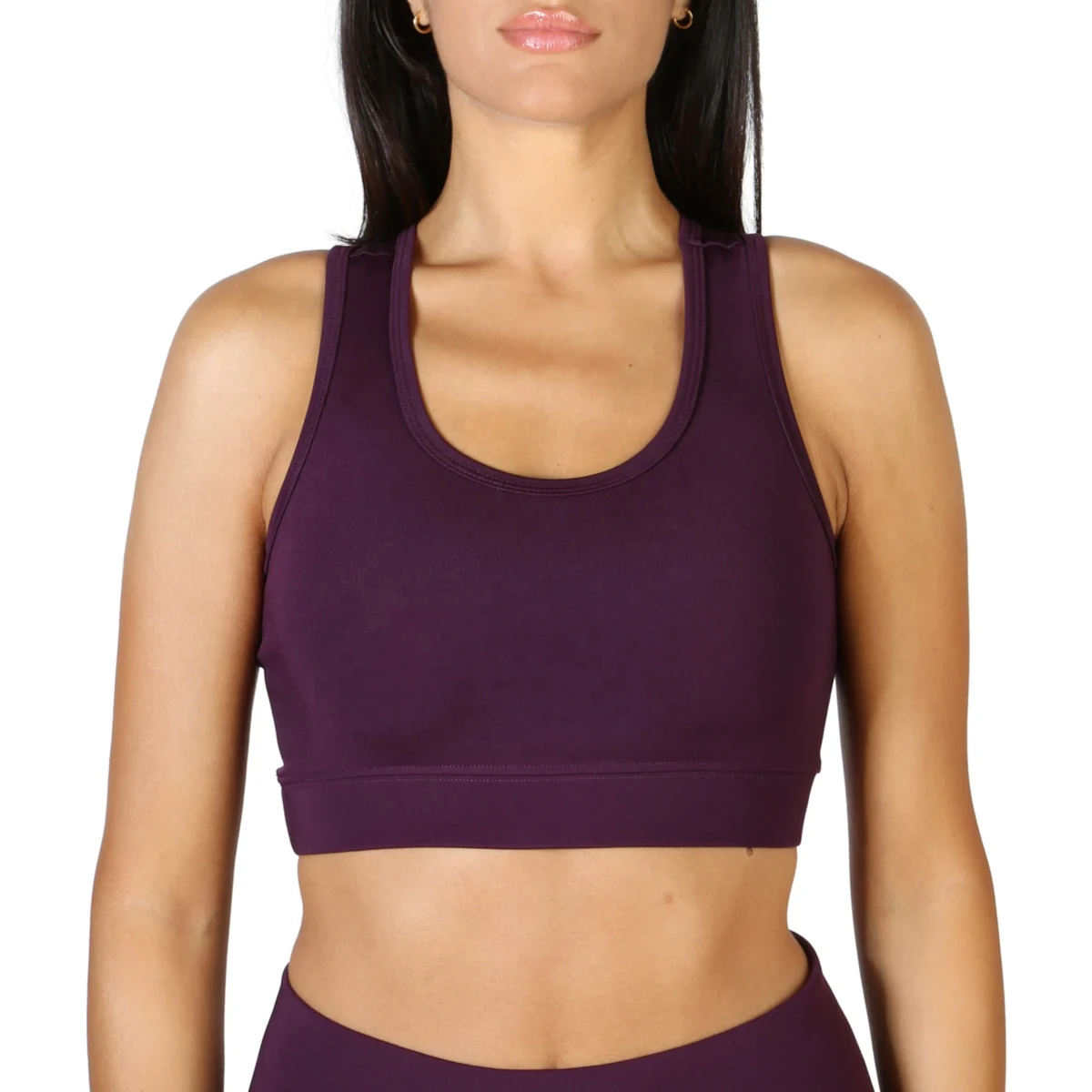High Quality Women's Sports Bra Lightweight Cross-Back Fitness Top Breathable Soft Material High Elastic Quick Dry Plus Size