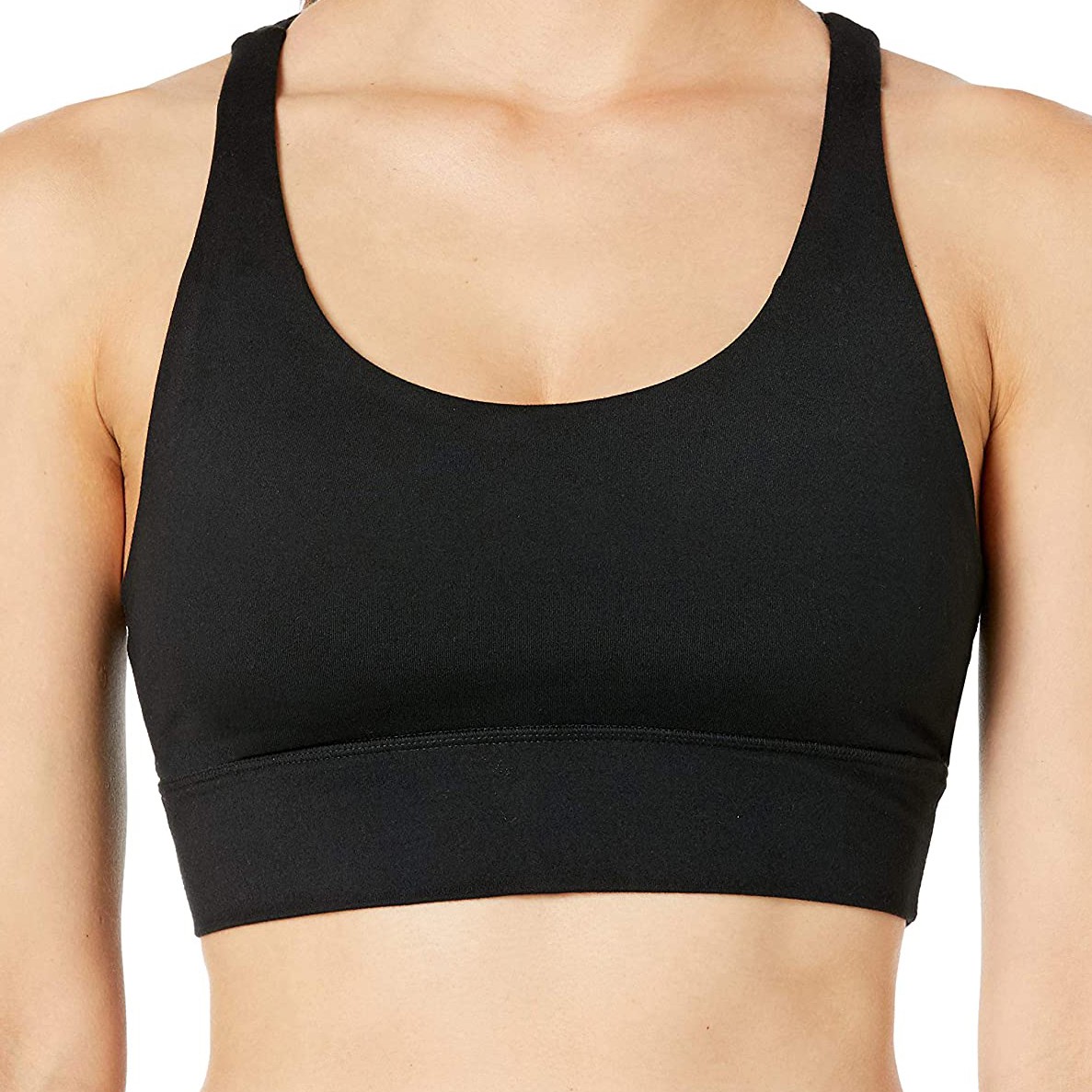 High Support Cross Back Yoga Bra Gym Workout Crop Top Breathable Quick Dry Eco-Friendly Anti-Bacterial Fitness Sports Wear Women