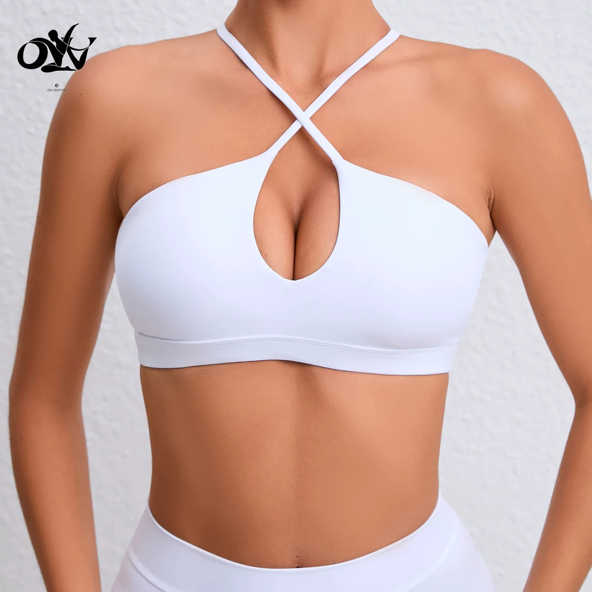 Sexy Cross Adjustable Shoulder Straps Yoga Bra Quick-drying Breathable Nude-feeling Sports Bra for Women Wholesale Colorful