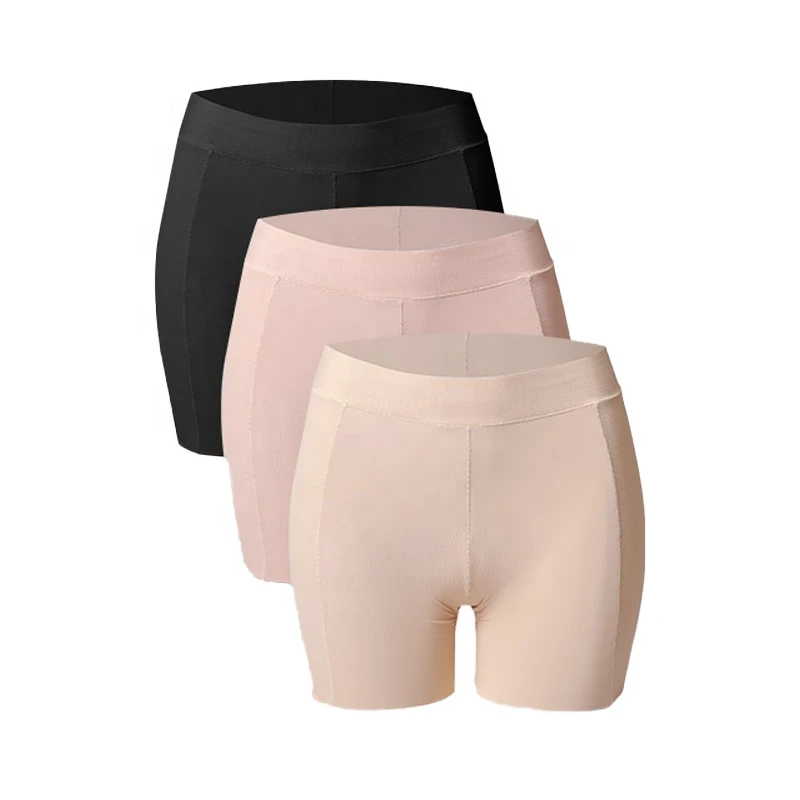 Seamless Women'S Shorts Boxer Ladies Crunch Butt Leggings Biker Yoga Shorts Boxer Boyshort Underwear Women Panties