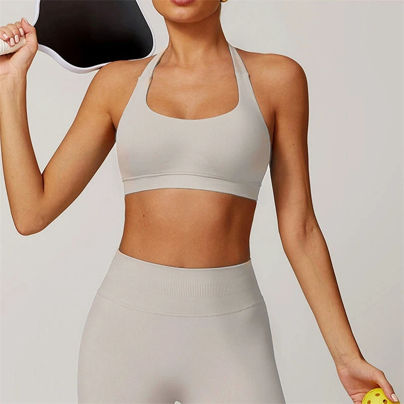 High Support Seamless Sports Bra for Women Quick Dry Breathable Eco Friendly Fitness Gym Yoga Wear