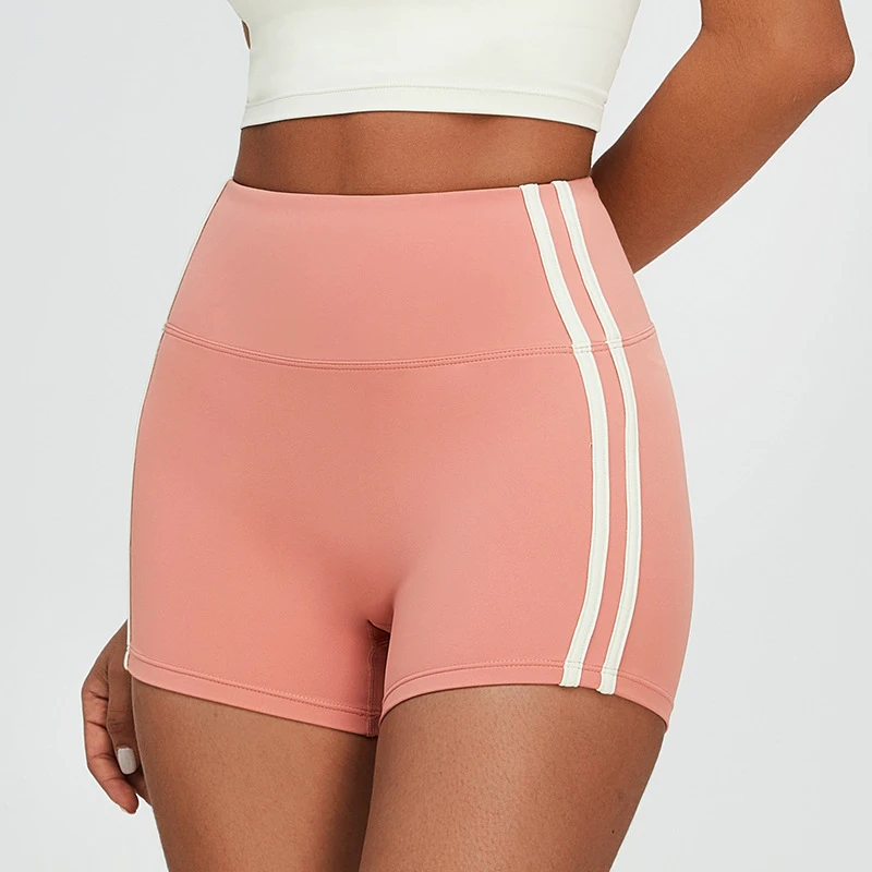 High Waist Yoga Shorts for Women Quick Dry Breathable Soft Sports Shorts Workout Running Shorts for Active Wear