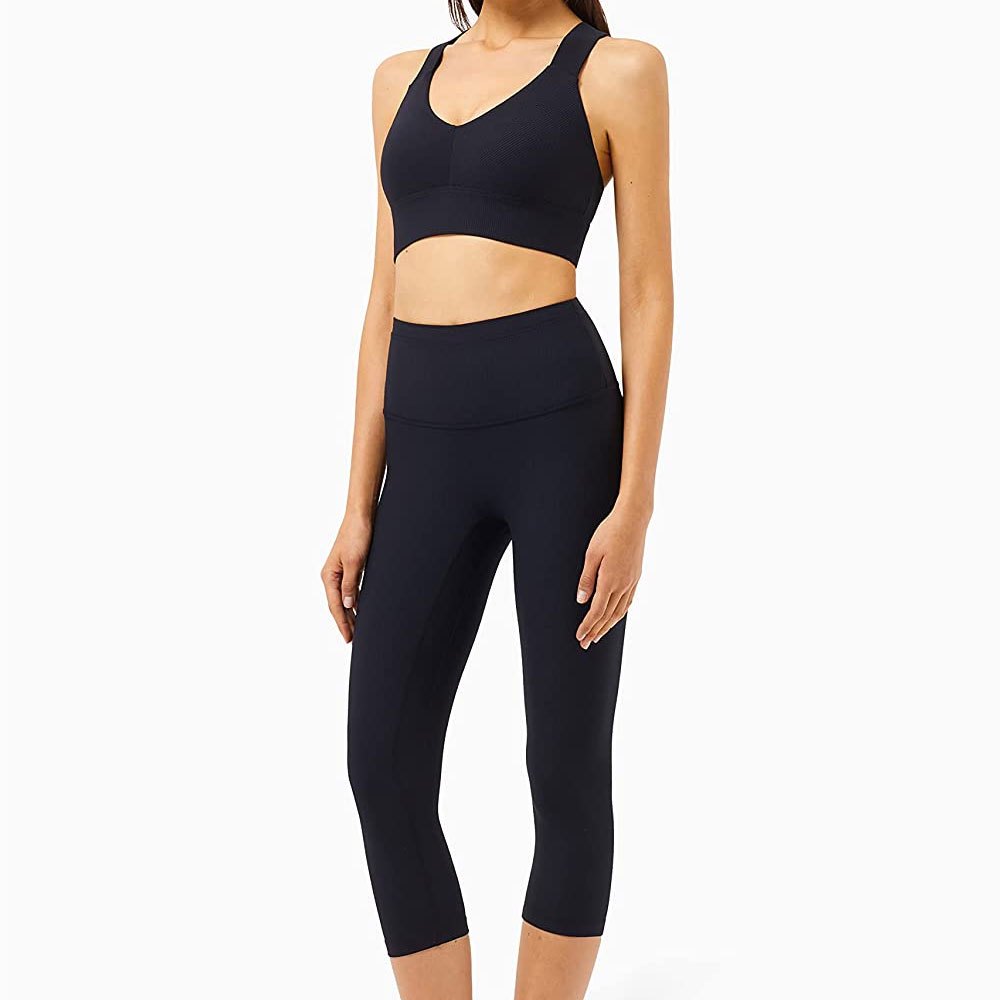 High Quality Custom Logo Printed Women's Sports Bra Top Fitness Gear for Yoga Front Logo Plus Size for Sale