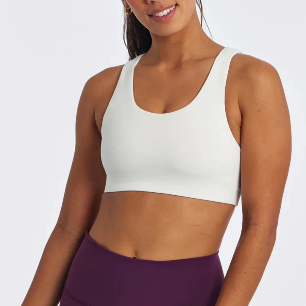 Bra Thin Strap Top Swimming Transparent Training Zip up Front Custom Affordable Zip Swimsuit Sports Bra