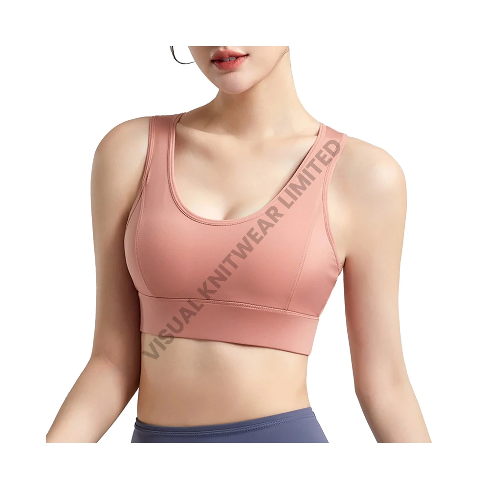 Most Demandable Lightweight Breathable Sports Bra for Women with Adjustable Strap Design Supply From Bangladesh