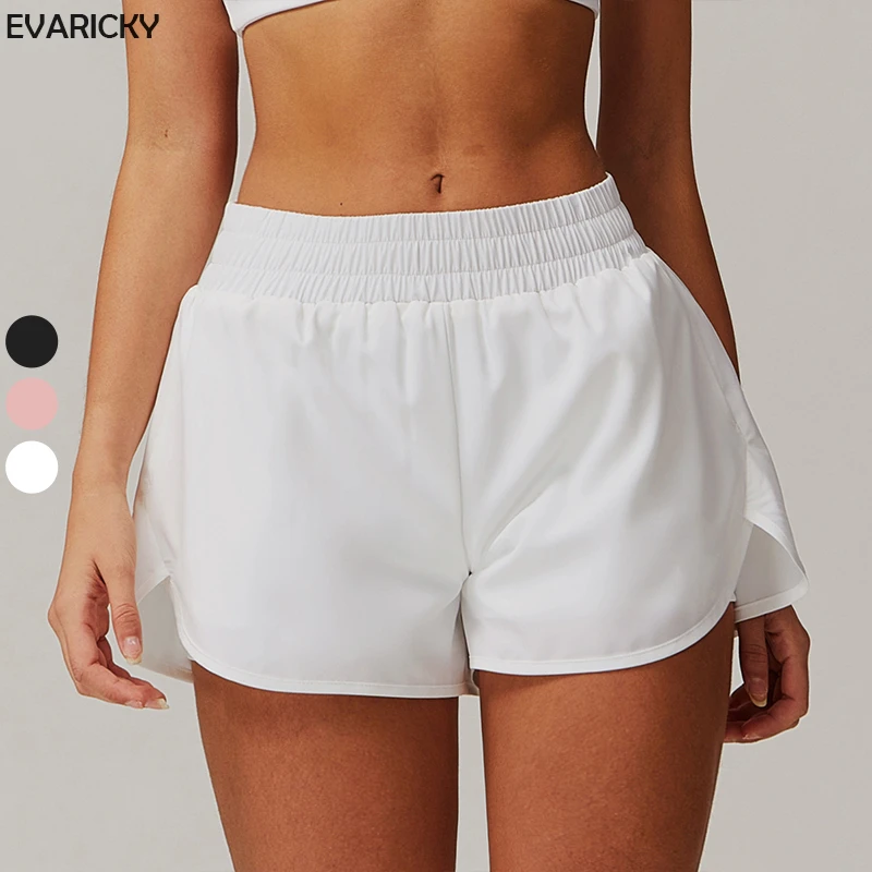 Women's Outdoor Active Print Tennis Shorts High Waist Gym Yoga Workout Shorts with Lined Pocket Custom Summer Athletic Walkin
