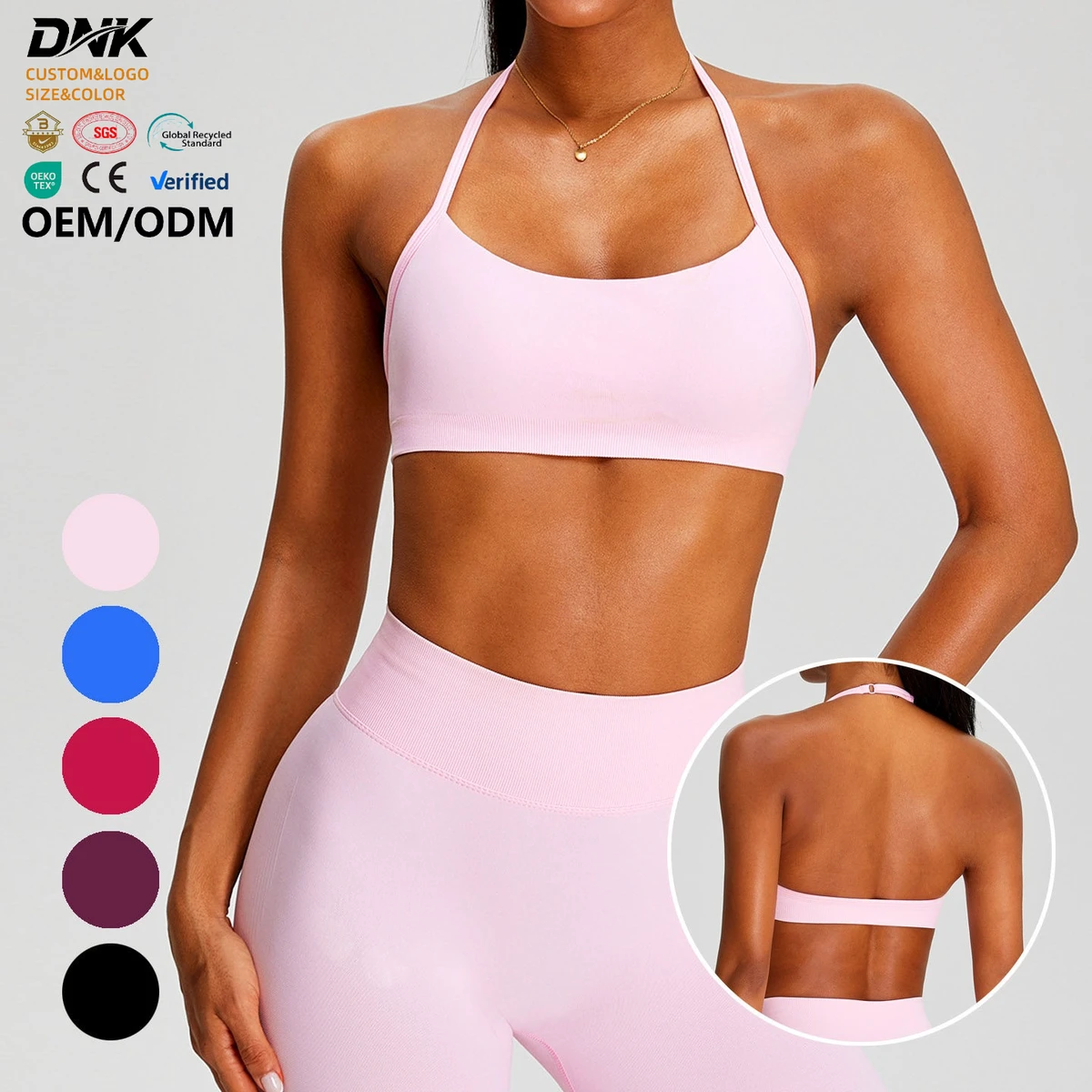 MS0228 Women's Lightweight Crisscross Strap Sports Bra Four-Way Stretch Breathable Fabric Medium Support for Fitness Gym