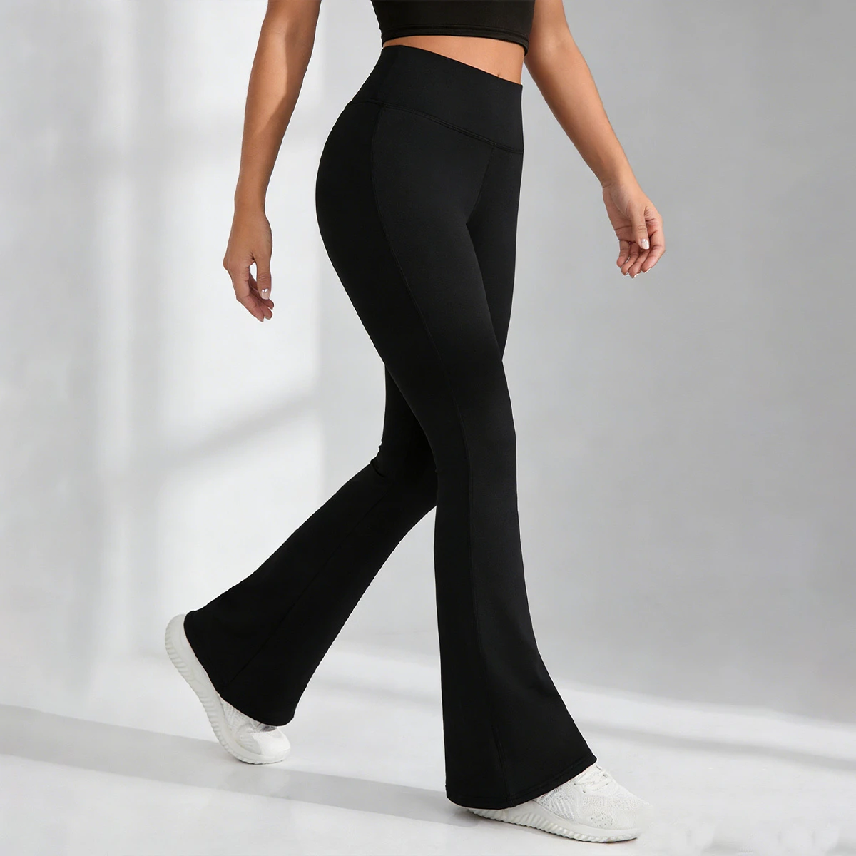 Bestselling Yoga Flared Pants High Waist Hip-Lifting Leggings Sports Slim Fit Peach Butt Fitness Long Pants for Gym Fitness