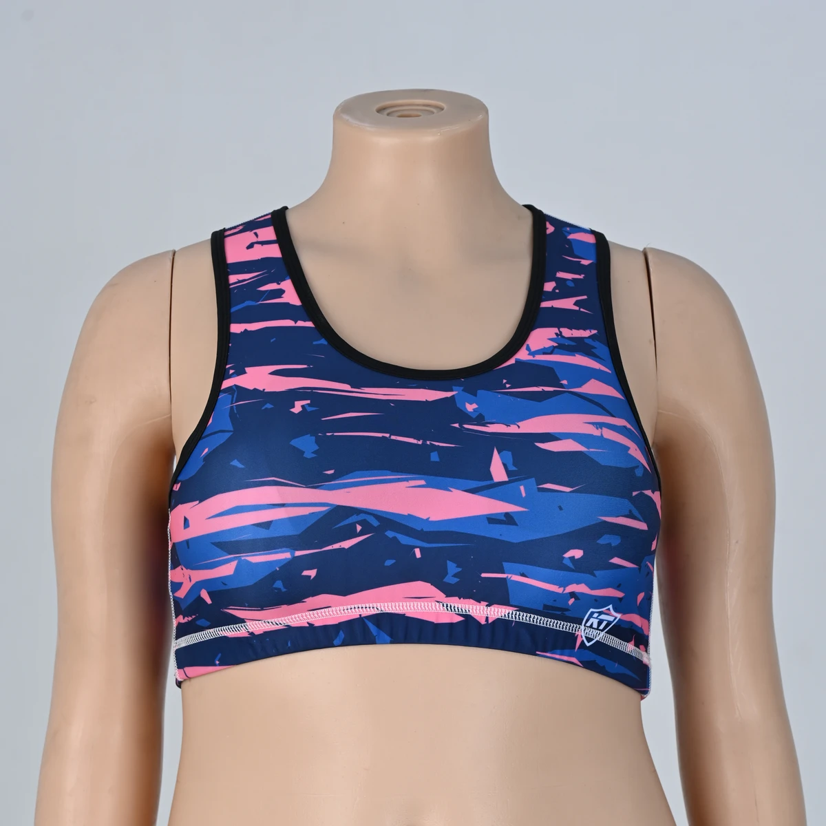 Custom Sublimated Sports Bra Breathable Moisture Wicking High Support Athletic Bra for Gym Yoga and Fitness Training Wholesale