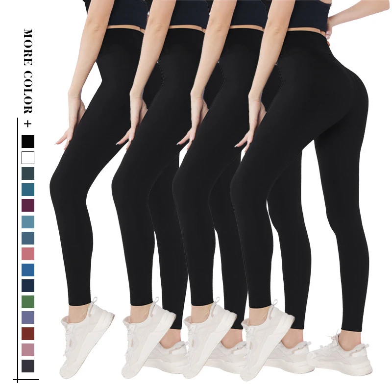 High Waist Ankle-Length Leggings for Women Outdoor Sports Fitness Yoga Pants