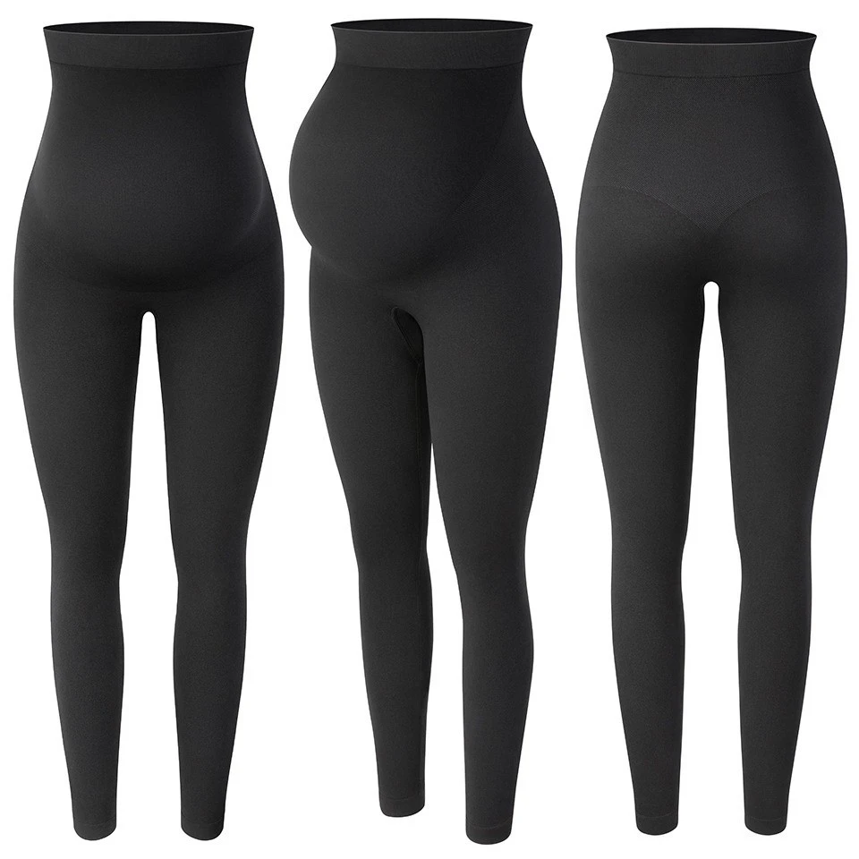 Pregnant Women Autumn and Winter Yoga Clothes High Waist Slimming Movement Without Trace Belly Support