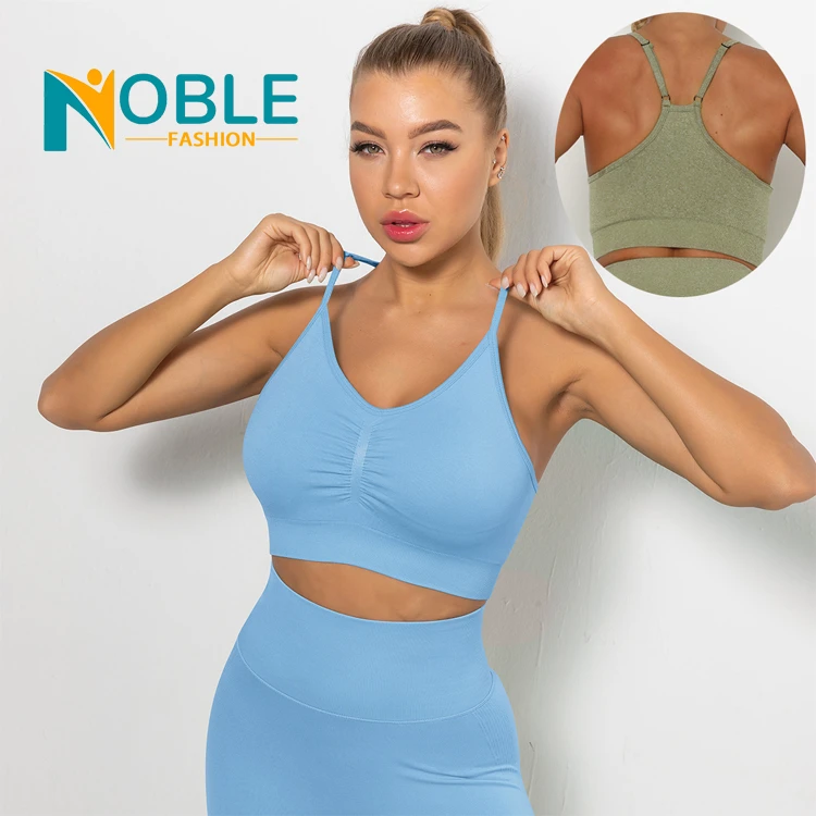 High Quality Women Sexy Yoga Sport Bra Top Fitness Workout Sport Bra