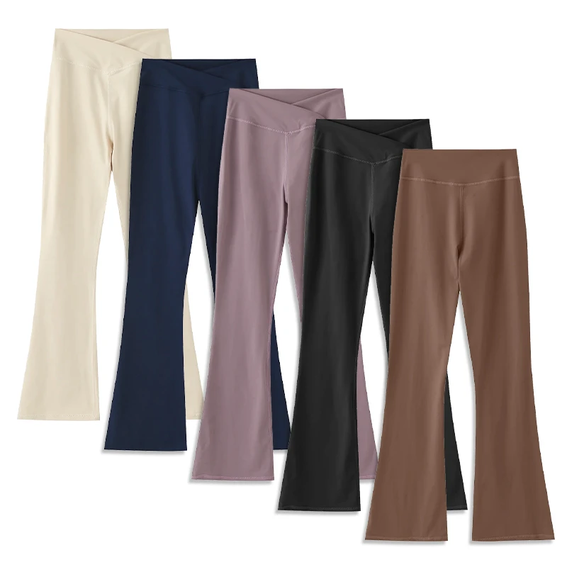 Custom Women's Bottoms Natural Jogging Pants Oversized Cotton Jersey Pant for Women Soft Drawstring Legging