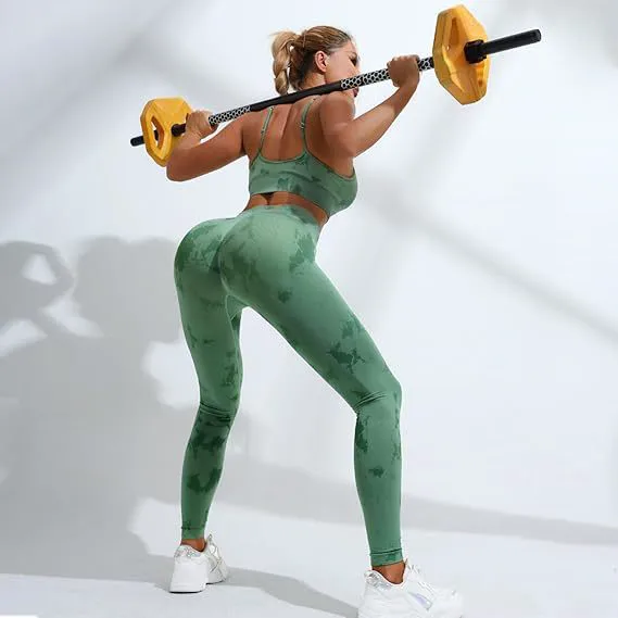 Custom Women's High Waist Fitness Leggings Yoga Wear Polyester Spandex Quick Dry Stretch Pants Sporty Style