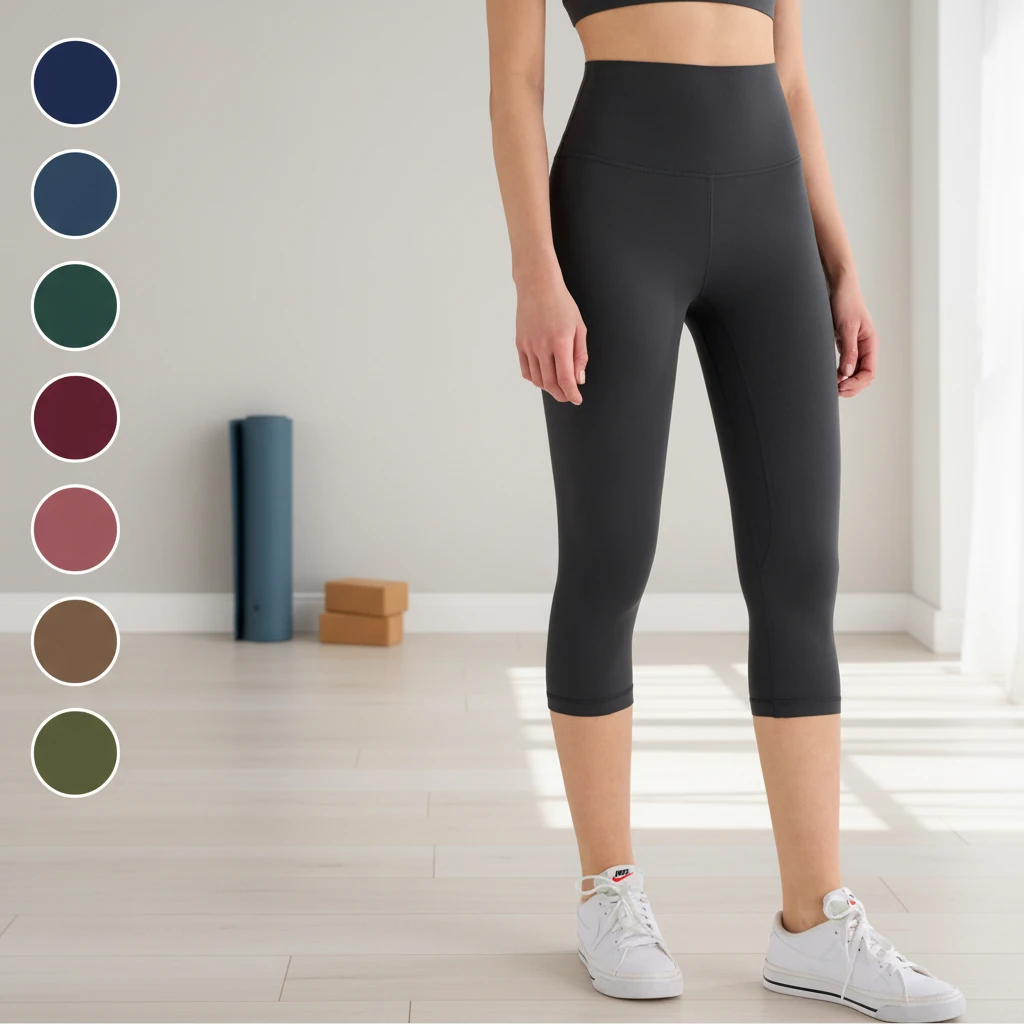 High Waist Yoga Pants for Women Butt Lift Stretch Quick Dry Moisture Wicking Fitness Cycling Workout Leggings