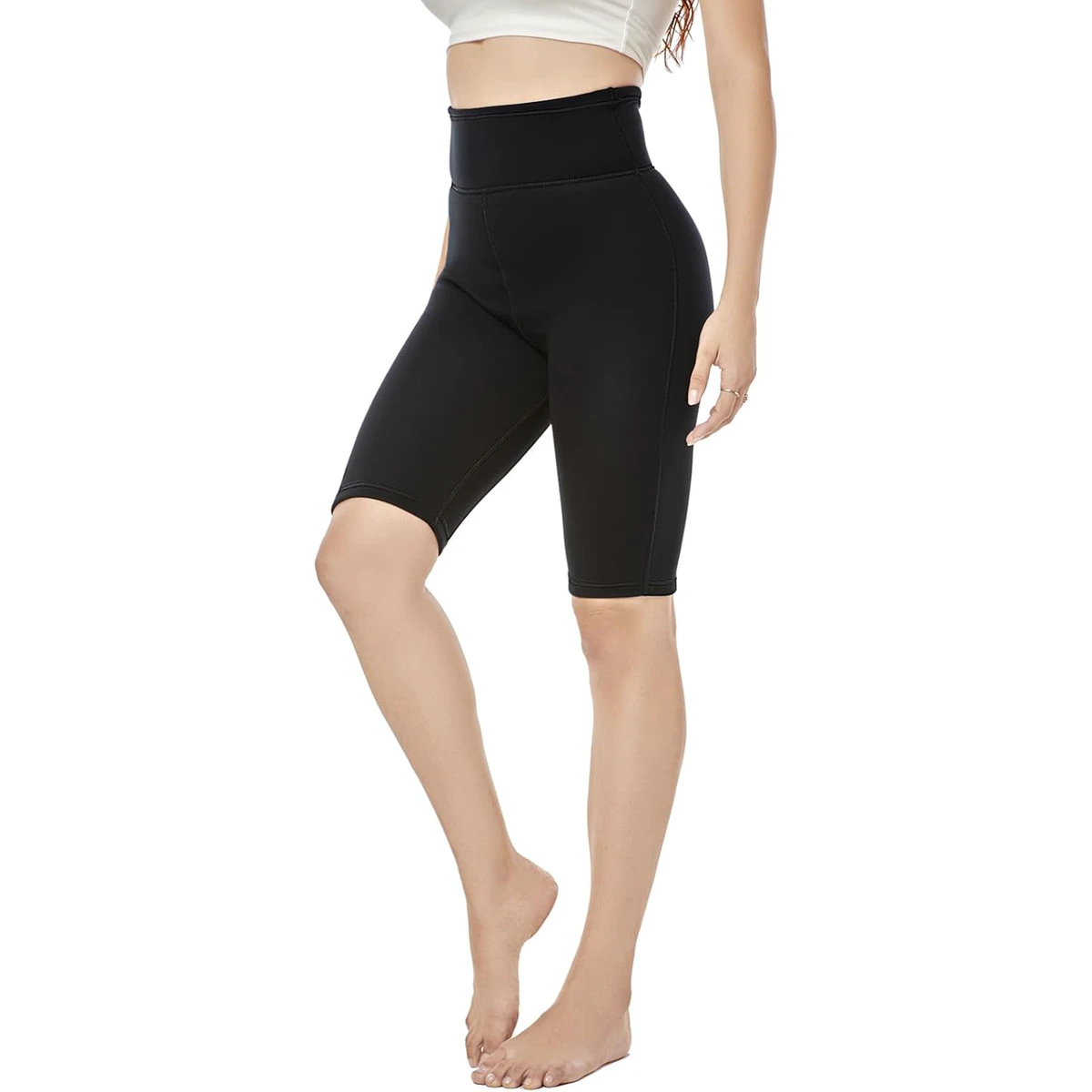 Slimming Short Pants Neoprene Sauna Short Sweat Suit Hot Suit Sport Yoga Pants