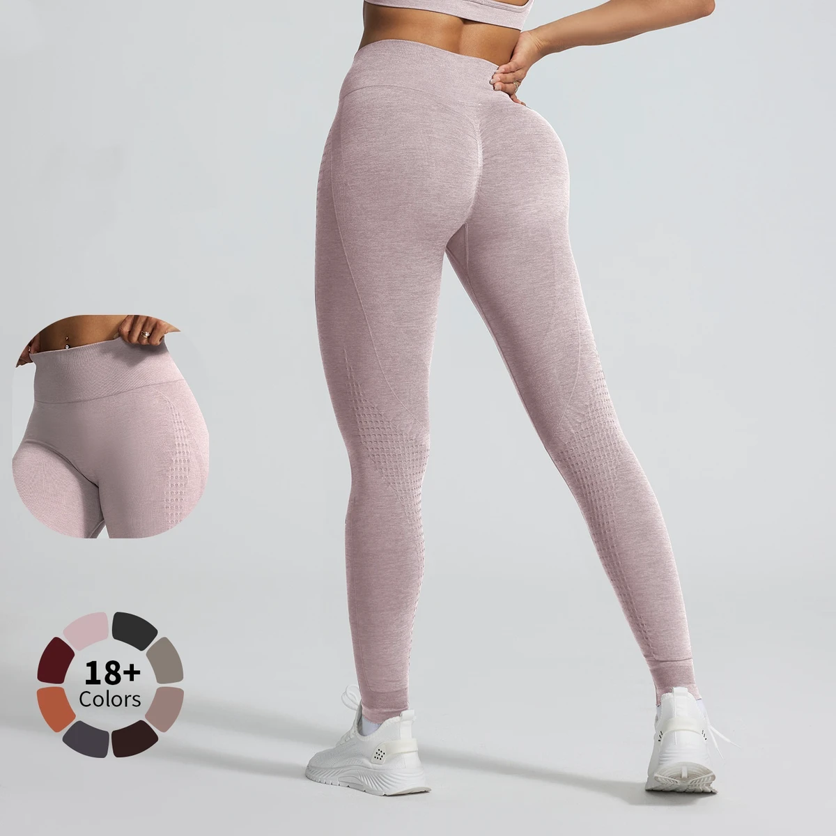 Hot Sales Womens Clothing High Waist Yoga Leggings For Women Gym Fitness Seamless Scrunch Butt Lift Pants For Women