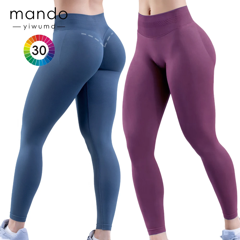 Best Selling Gym Seamless High Waist Soft Stretch Butt Lift Leggings Leggings for Women Good for Running Workout Yoga Sports