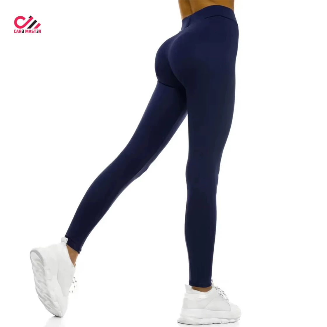 New Fashion Style Women Yoga Leggings Solid Ankle-Length High Quality Four-Way Stretch Elastic Waist Spandex/Nylon Quick Dry