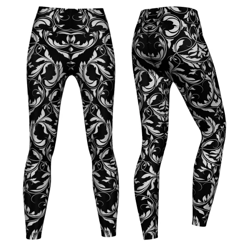 Seamless Sublimated Print Ankle-Length Leggings Women High Waist Ruched Butt Yoga Pants Four-Way Stretch Breathable Tummy
