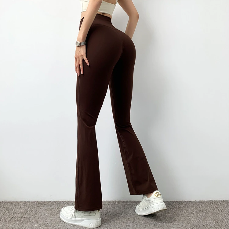 Leggings For Women Fitness Clothing Women High Waist Gym Tights Wide-leg Yoga Pants