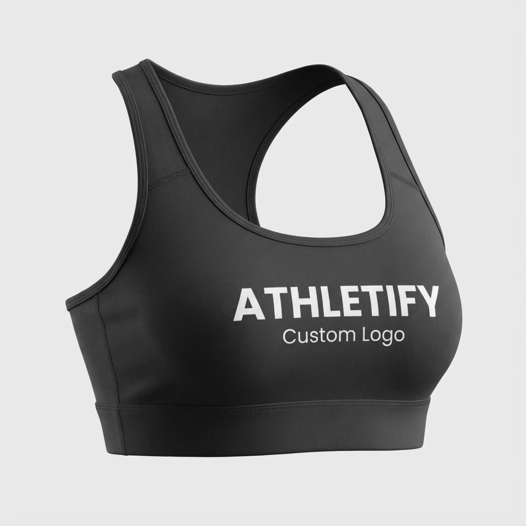 Women's Lightweight Stretch Sports Bra Solid Color Yoga Bra for Gym Running Custom Fit with Four-Way Breathable Stretch Options.