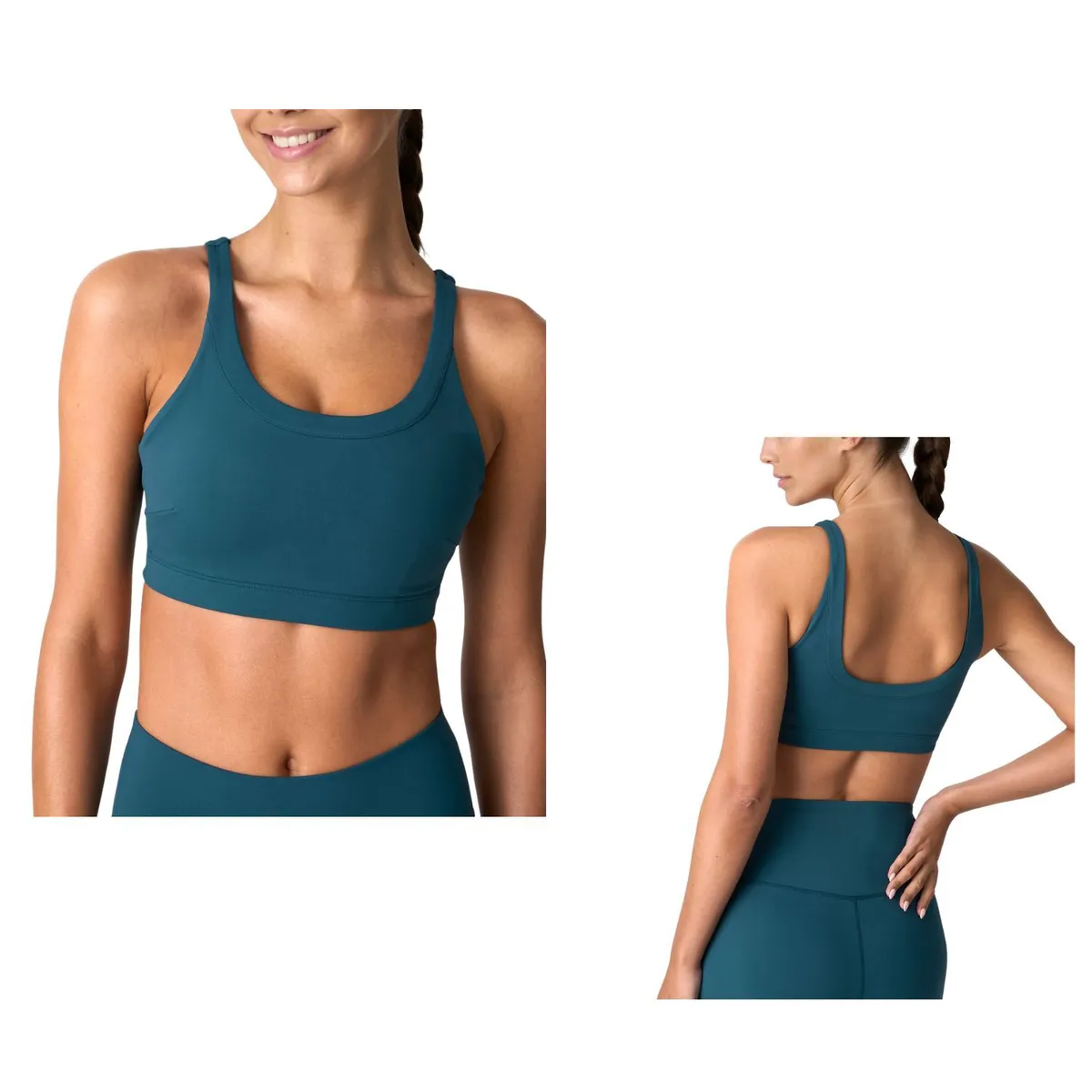 Women Seamless Sports Bra Wide Strap Gym Yoga Fitness Workout Activewear Support Training Bra Custom Logo OEM Wholesale